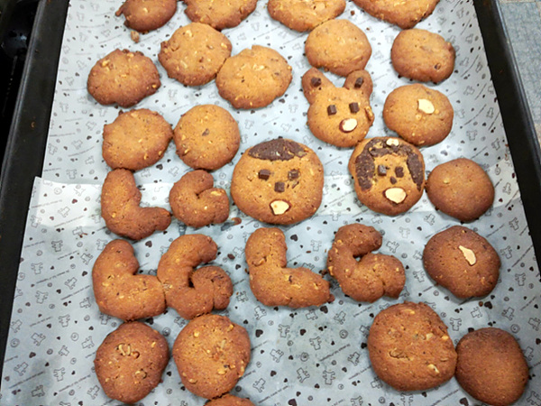 봉사단이 만든 쿠키