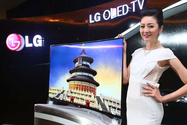 LG전자, 곡면 올레드 TV 중국 출시 