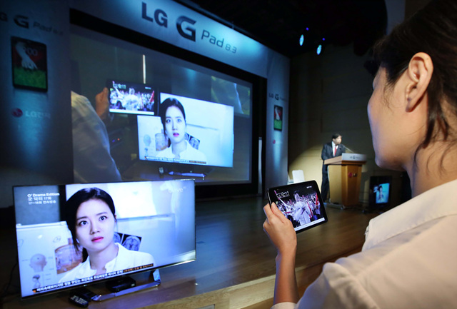 LG G Pad 한국 세계 최초 출시