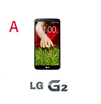 최고의 제품상 첫번째 후보로 블랙 컬러의 LG G2 모습이다