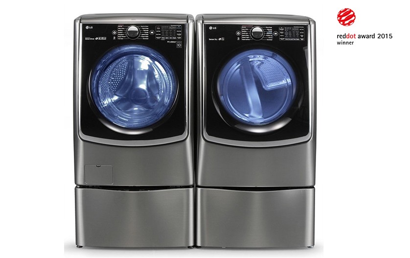 대용량 드럼세탁기 아래 별도 세탁이 가능한 소형 세탁기를 세계최초로 결합한 ‘트윈 워시’ 세탁기