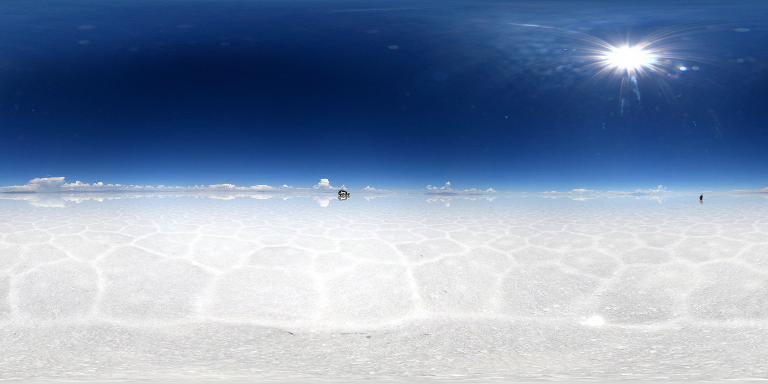 LG 360 월페이퍼 - 볼리비아 유우니 소금 사막 이미지 