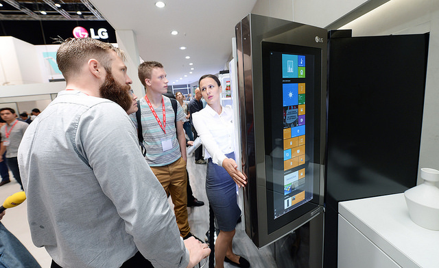 IFA 2016에서 새로운 LG 스마트 냉장고