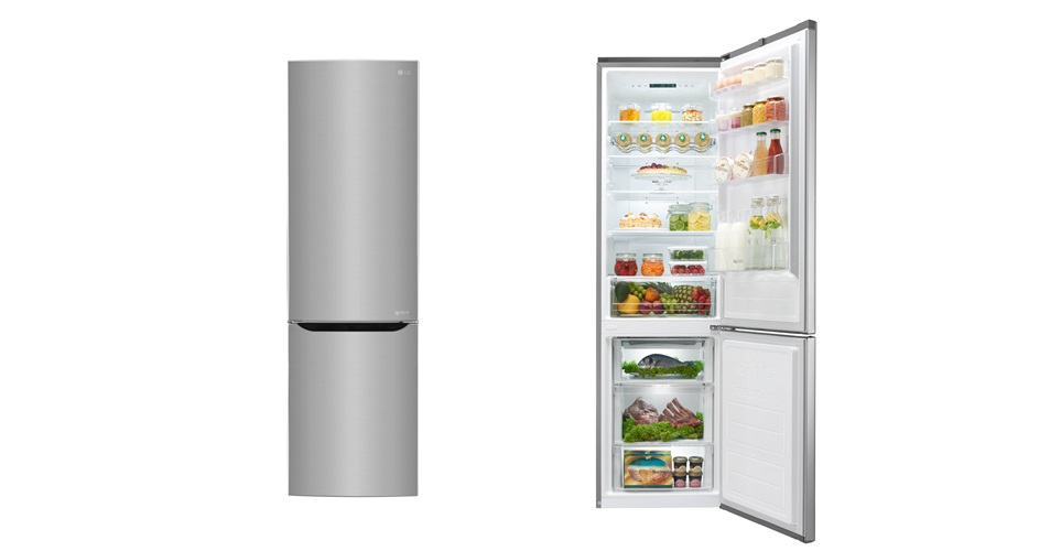 LG전자 프리미엄 냉장고가 유럽 주요 7개 국가에서 연이어 최고 평가를 받았다. LG 냉장고는 모터가 직선 운동을 하는 인버터 리니어 컴프레서를 탑재해 성능과 효율이 높다. 사진은 LG전자의 343리터 상냉장 하냉동 냉장고(모델명: GBB60PZEFS). 