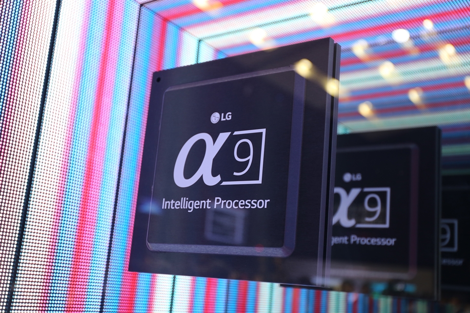 LG 올레드 TV AI ThinQ에 적용한 인공지능 화질 엔진 '알파9'