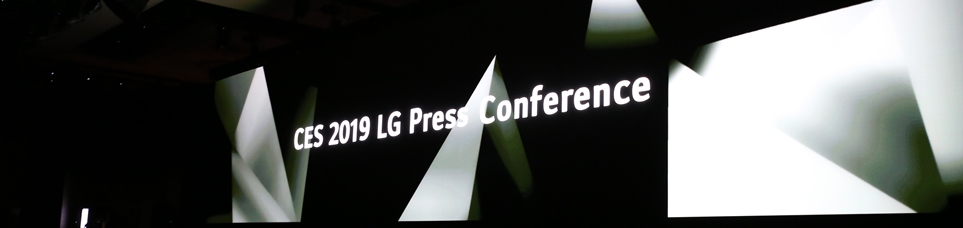 CES 2019 LG 프레스 컨퍼런스