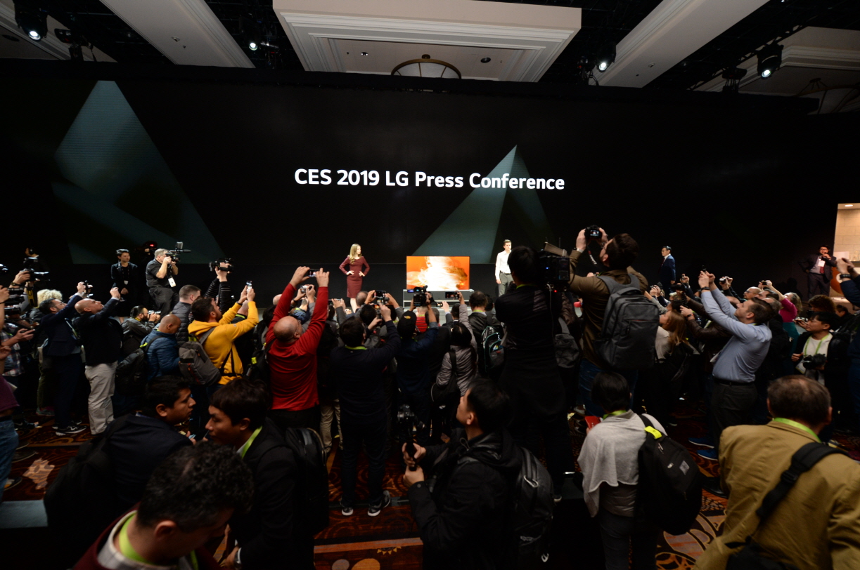 CES 2019 LG 프레스 컨퍼런스