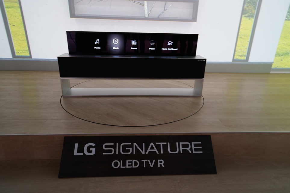 LG 시그니처 올레드TV R 라인 뷰
