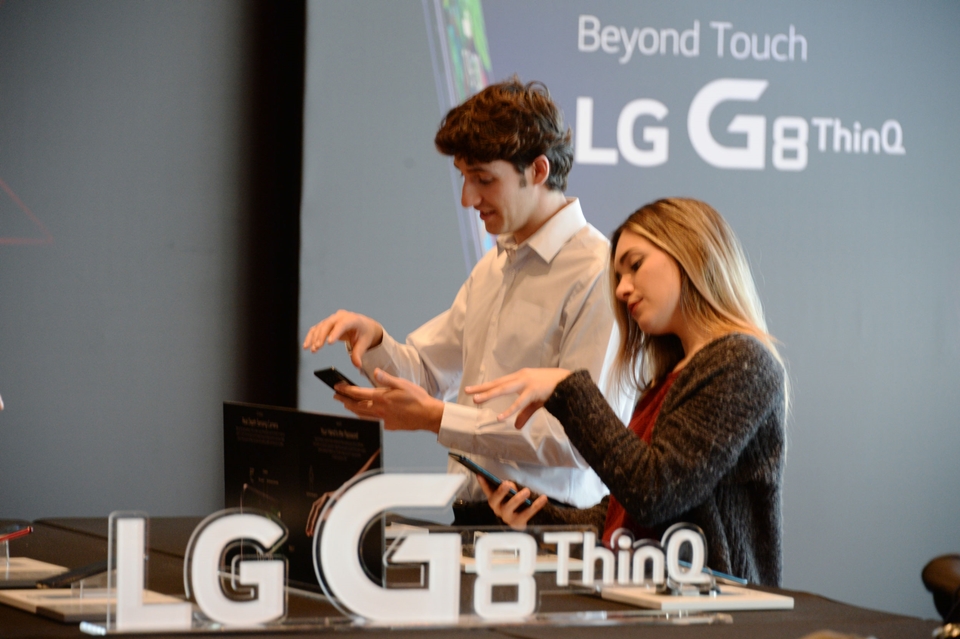 LG G8 ThinQ 체험 현장