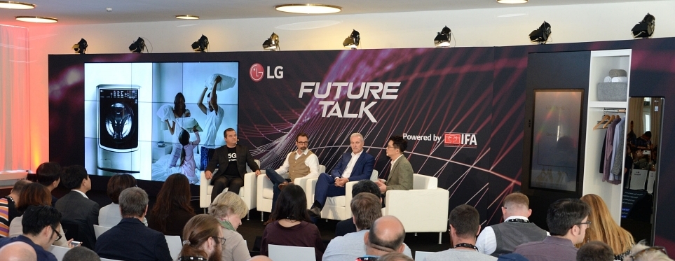 LG 미래기술 좌담회(LG Future Talk powered by IFA) 현장