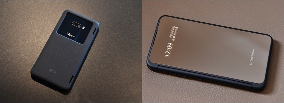 LG V50S ThinQ와 듀얼 스크린 제품 이미지