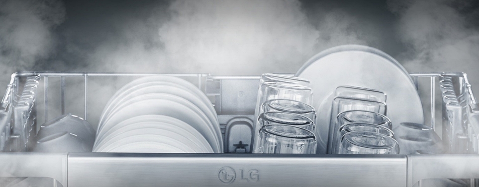LG 디오스 식기세척기 100℃ 트루스팀 기술