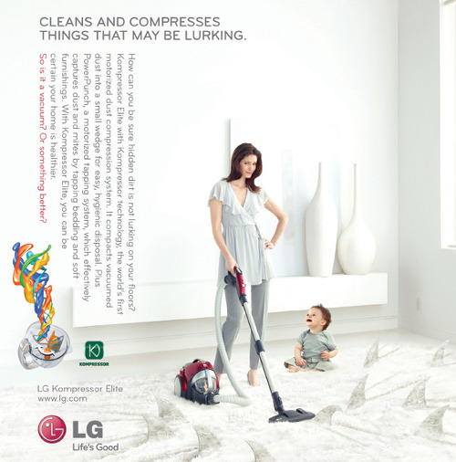 상식을 깬 독특한 비주얼로 사랑받는 LG의 해외광고