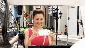 옵티머스G Pro 광고 메이킹 컷 (9)