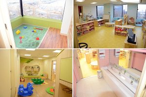 어린이집 내부 모습 놀이공간 학습공간 화장실