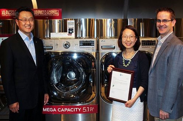 LG 세탁기, 세계 최초 AHAM ‘지속가능성 인증’ 획득