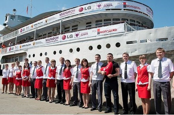 LG전자, 러시아서 이색 헌혈 캠페인 전개