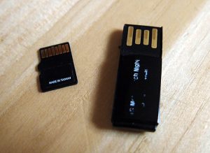 여분의 메모리카드