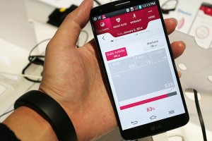 라이프밴드 터치와 실시간 심박수 체크