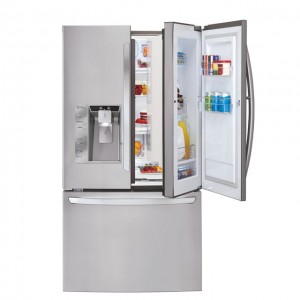 미국 바이어들로부터 최고 제품으로 선정된 LG전자 프렌치도어 냉장고 제품 이미지