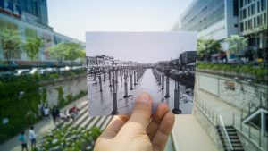 사진전문가 그룹 ZAKO의 심은식 사진가가 ‘G4’ 스마트폰으로 촬영한 청계천의 과거와 현재 이미지 입니다.