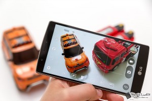LG G4로 촬영한 장난감의 모습. 실제와 유사한 컬러로 촬영할 수 있다.