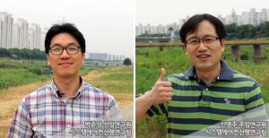 박준성 선임연구원(좌), 신영주 주임연구원(우)