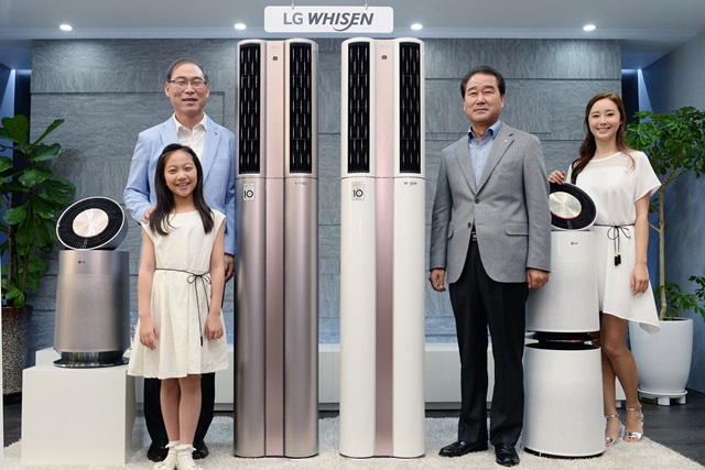 인공지능 ‘LG 휘센 듀얼 에어컨’ 필요한 곳 찾아 스스로 냉방한다