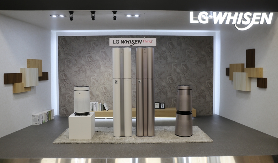 LG 휘센 씽큐 에어컨과 LG 퓨리케어 공기청정기