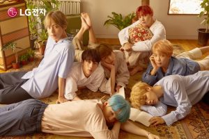 LG전자 스마트폰 달라진 모습, 월드 스타 방탄소년단이 알린다