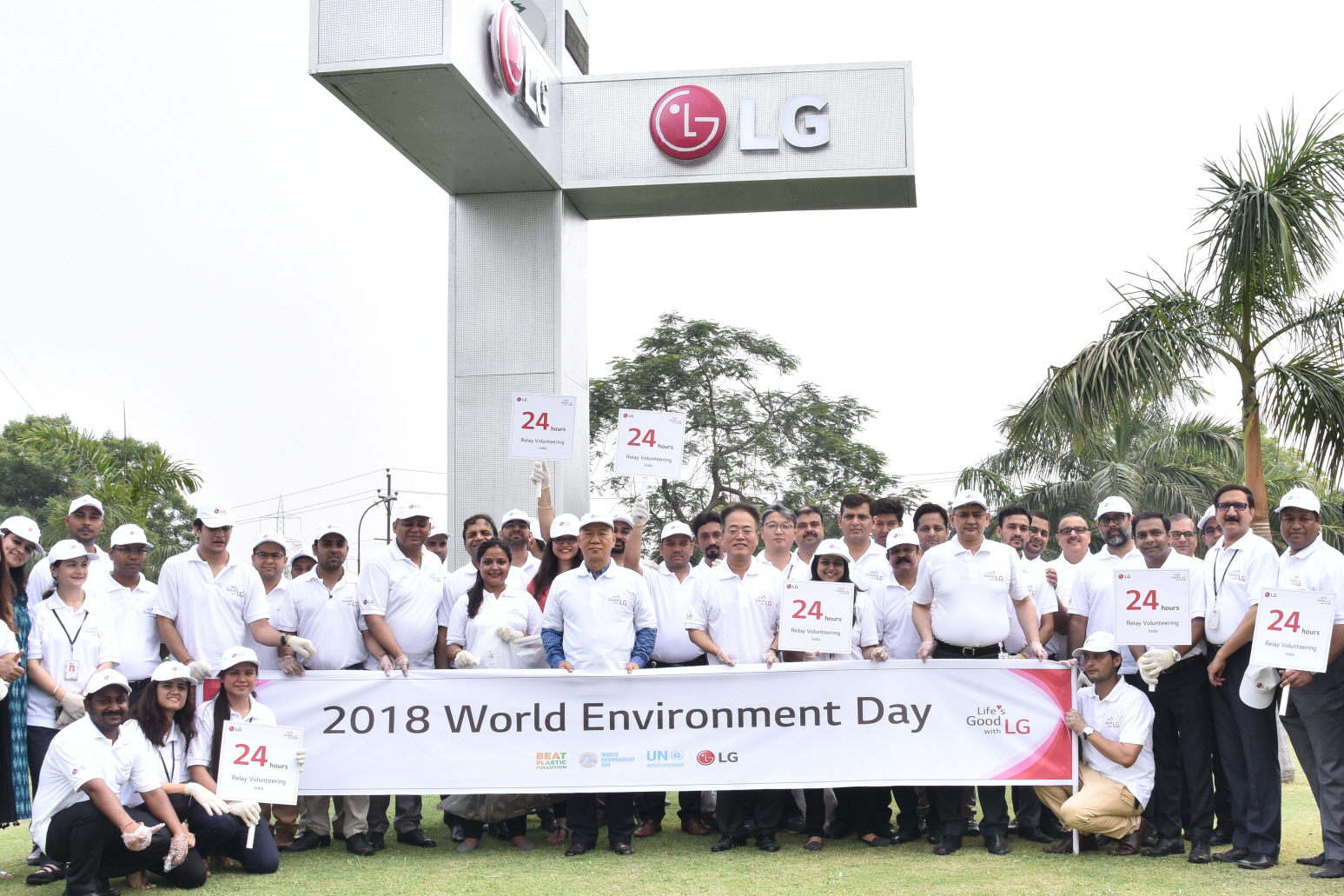세계 환경의 날 맞아 10개 국가 임직원 600여 명이 환경보호 활동 참여