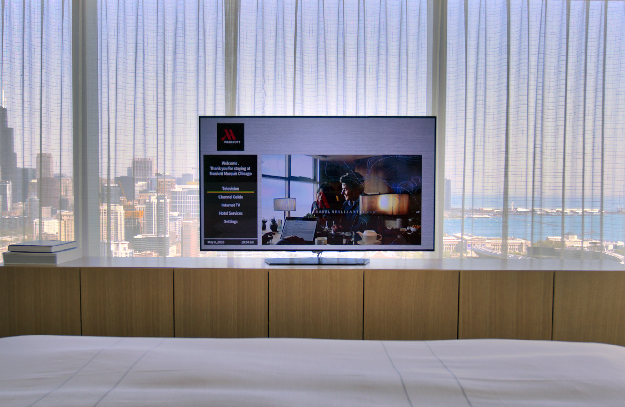 LG 올레드 TV, 美 고급 호텔 입성