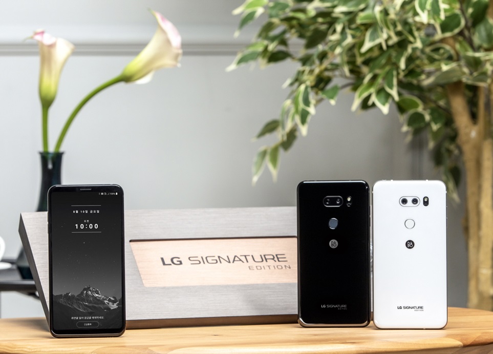 超프리미엄 스마트폰 ‘LG 시그니처 에디션’ 본격 출시