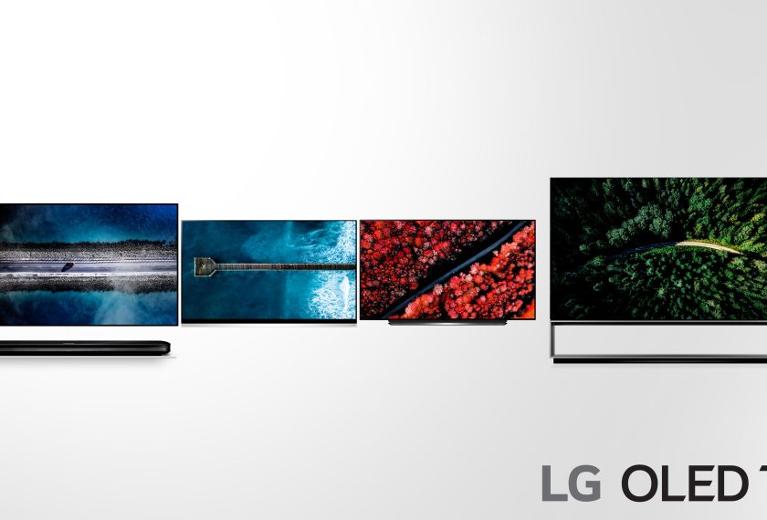 LG 올레드 TV 신제품 주요 모델(왼쪽부터 W9, E9, C9, Z9시리즈 순임)