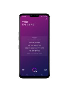 LG 스마트폰의 독자 음성 비서인 Q보이스는 전화, 메세지, 알람 등 기본적인 음성명령 뿐 아니라 스마트가전과 연결 및 제어, 조건 조합 검색, 브리핑 등 다양한 기능을 제공한다. 명령형뿐 아니라 "어제 런던에서 찍은 비디오 TV로 보여줘"와 같은 복합형 문장도 이해할 수 있도록 진화했다.