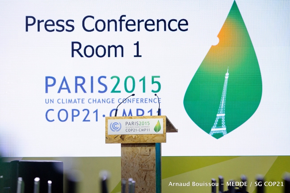 2015년 21차 유엔기후변화협약 당사국총회(COP21) 현장