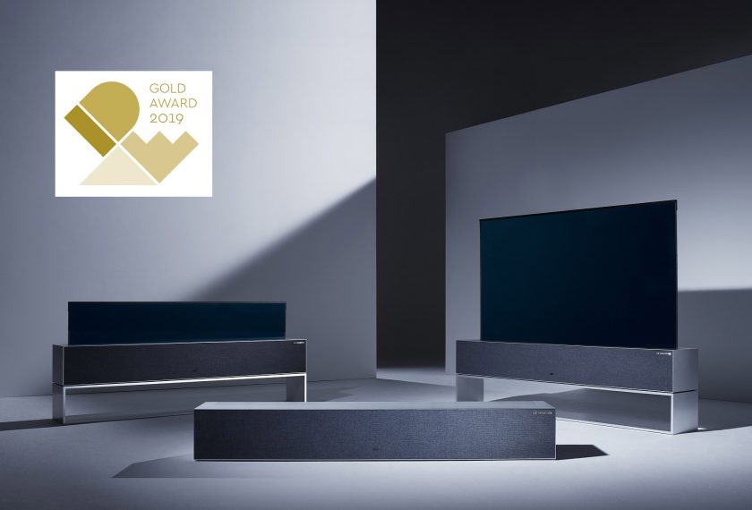 세계 첫 롤러블 TV ‘LG 시그니처 올레드 TV R’, 세계 권위의 디자인상 ‘IDEA’ 최고상 수상
