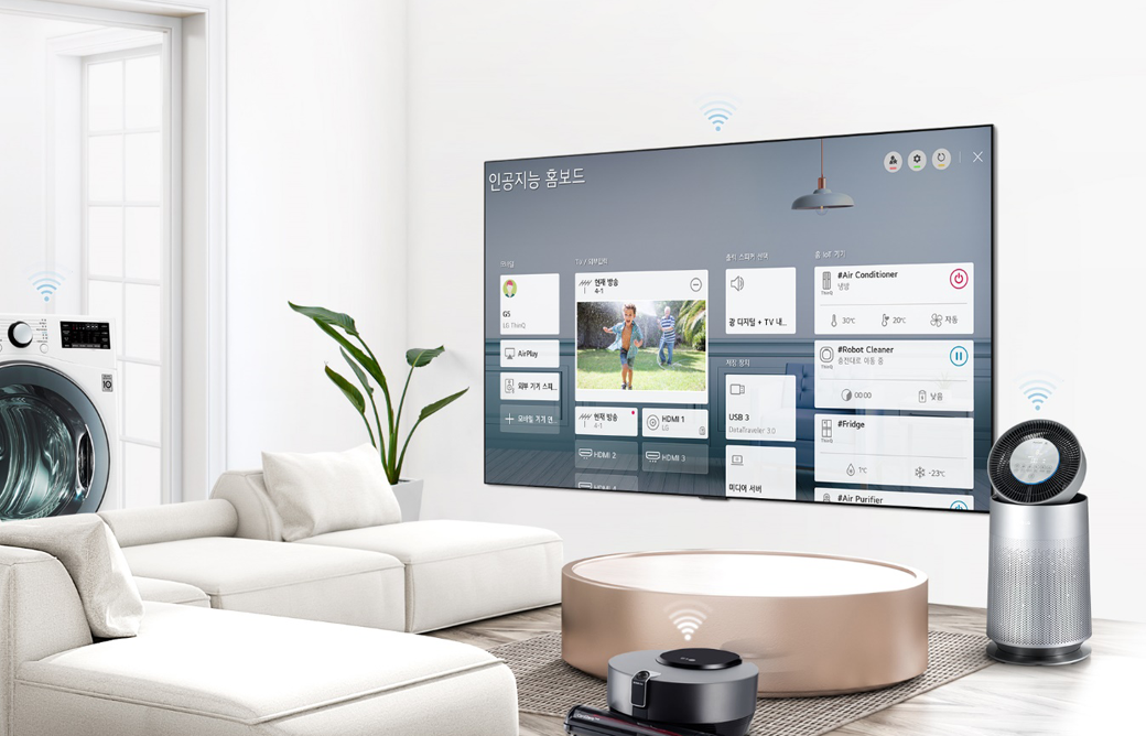[디자인 견문록] ‘좋은 아침’ 하면 조명과 가전제품을 켜주는 LG 인공지능 TV