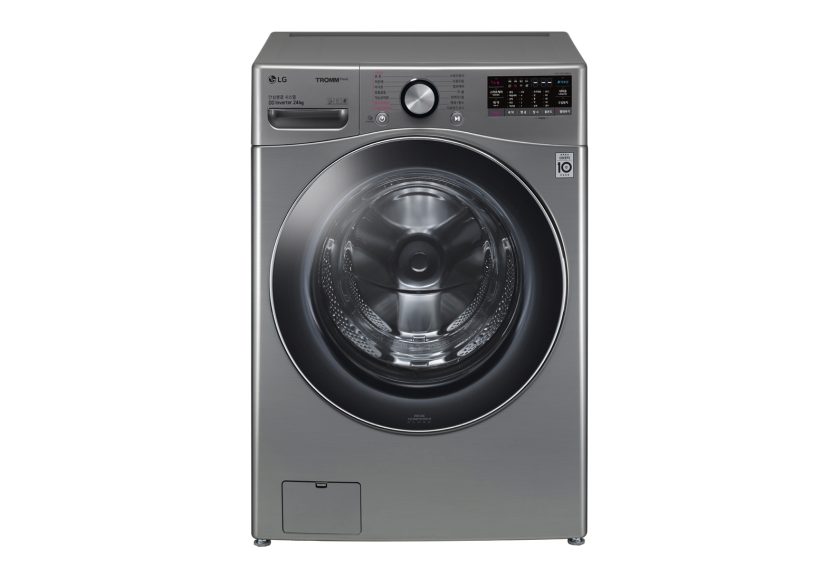 LG전자는 양이 많거나 부피가 큰 빨래도 한 번에 세탁할 수 있는 인공지능 DD(Direct Drive)세탁기 ‘LG 트롬 세탁기 씽큐’(모델명: F24VDD)를 이번 주말 출시한다.