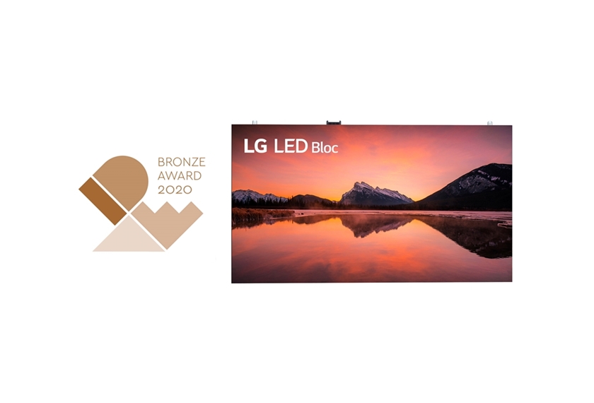 LG전자의 케이블리스 콘셉트 LED 사이니지가 세계적 권위의 디자인상인 ‘IDEA 2020’에서 브론즈상을 수상했다. 이 디자인을 적용한 ‘LG MAGNIT(시리즈명: LSAB)’ 및 ‘LG LED Bloc(시리즈명: LSAA)’ 이미지
