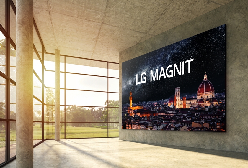 LG전자 초고화질 마이크로 LED 사이니지 'LG MAGNIT(시리즈명: LSAB)' 이미지