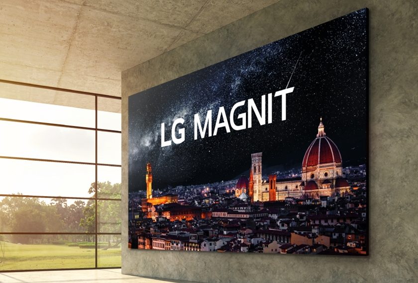LG전자 초고화질 마이크로 LED 사이니지 'LG MAGNIT(시리즈명: LSAB)' 이미지