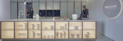 LG전자 초프리미엄 빌트인 시그니처 키친 스위트 밀라노 쇼룸 전경