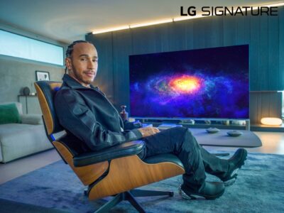 LG 시그니처의 새 브랜드 앰버서더인 세계적인 F1 드라이버 루이스 해밀턴(Lewis Hamilton)