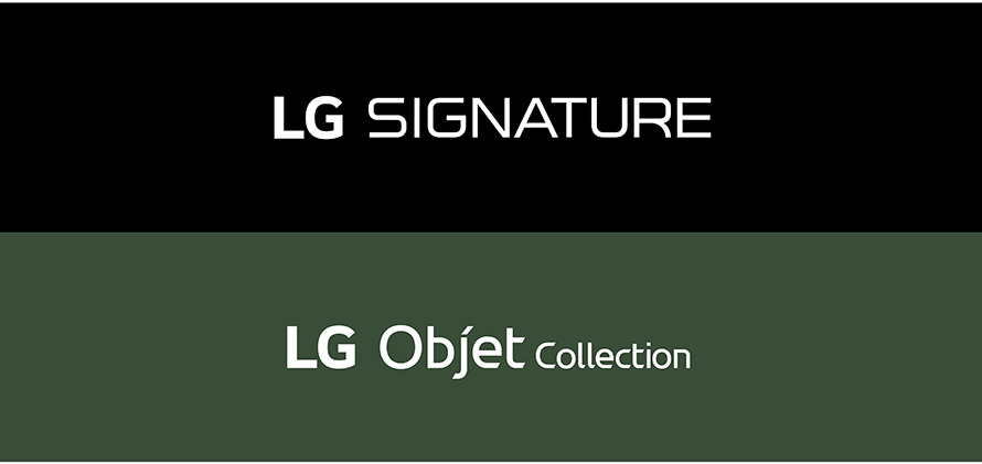 LG 전용 서체로 탄생한 ‘LG SIGNATURE, LG Objet Collection’