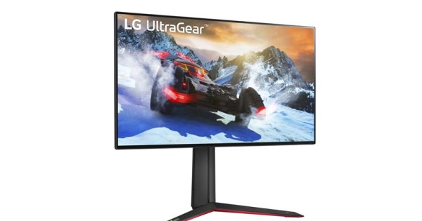 LG전자가 내달 3일 ‘LG 울트라기어’ 게이밍 모니터 신제품(모델명: 27GP950)을 국내 시장에 출시한다. 이제품은 최신 HDMI 2.1 단자를 적용해 PC는 물론 ‘Xbox 시리즈X, ‘플레이스테이션 5’ 등 최신 콘솔 게임기에서도 4K 해상도의 고주사율 게임을 즐길 수 있는 것이 특징이다. 모델이 27GP950으로 게임을 즐기고 있다.