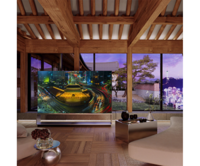 ‘Modern Hanok in Seoul(모던 한옥 인 서울)’ 컨셉으로 꾸며진 한옥인테리어와 LG 시그니처 올레드 8K