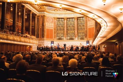 ‘LG 시그니처(LG SIGNATURE)’가 독일의 ‘라인가우 뮤직 페스티벌(Rheingau Musik Festival)’을 후원한다.