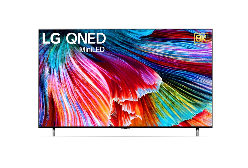 LG QNED MiniLED(모델명: 75QNED99) 제품 이미지.