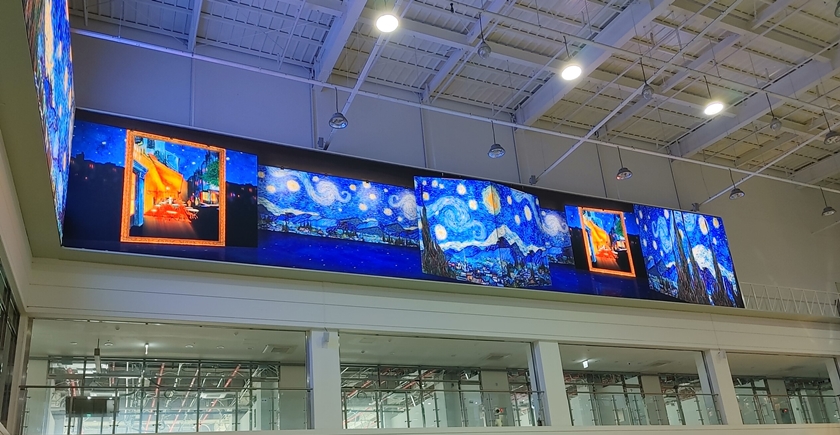 LG전자, 속초 복합쇼핑몰에 대형 LED 전광판 조성